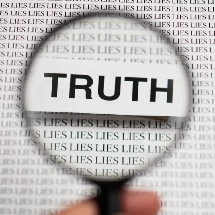 TRUTH OVER THE LIE